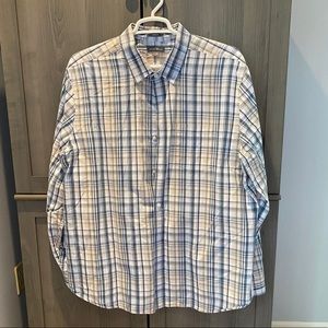 Plaid button down shirt from Eddie Bauer, size xxl
